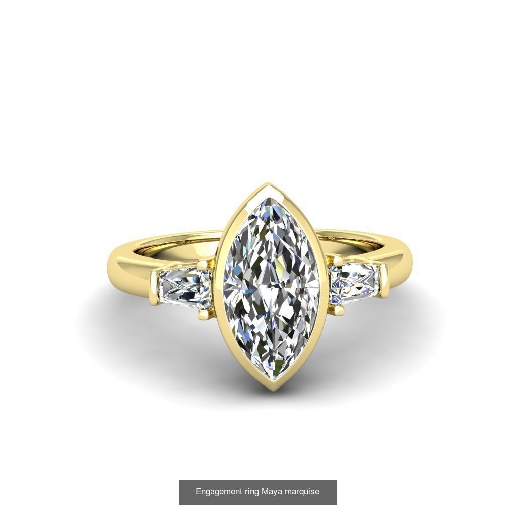 Engagement rings Maya all shapes collection _3