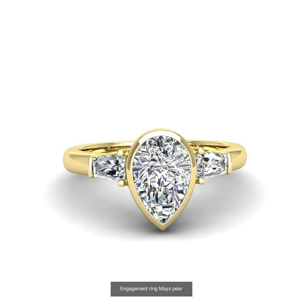 Engagement rings Maya all shapes collection _5