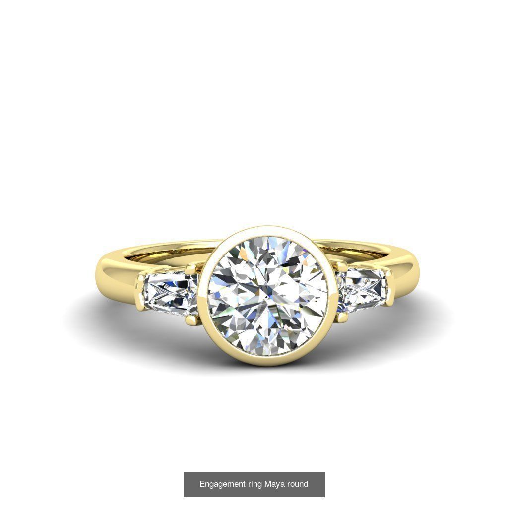 Engagement rings Maya all shapes collection _10