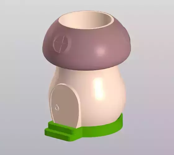 Mushroom house Planter