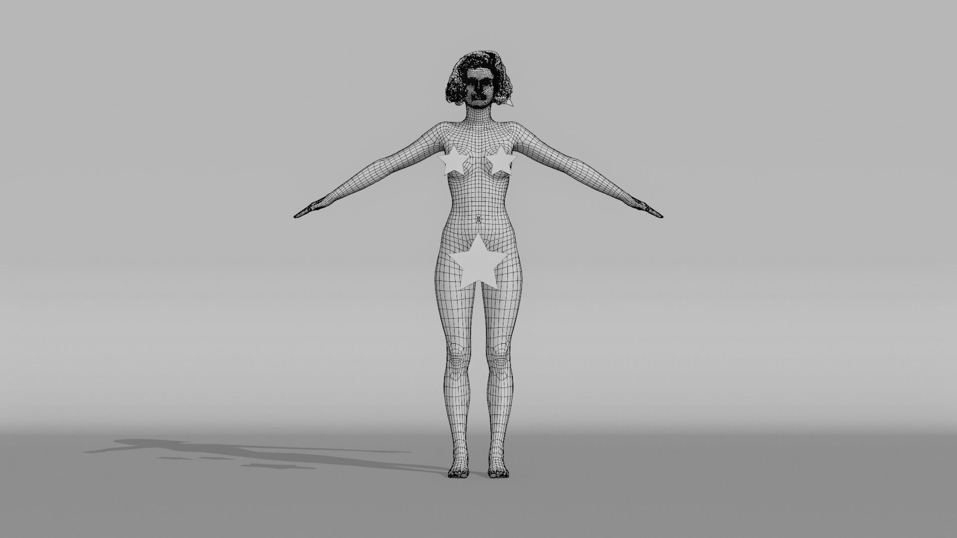 Realistic Female - Dianne 3D model_16