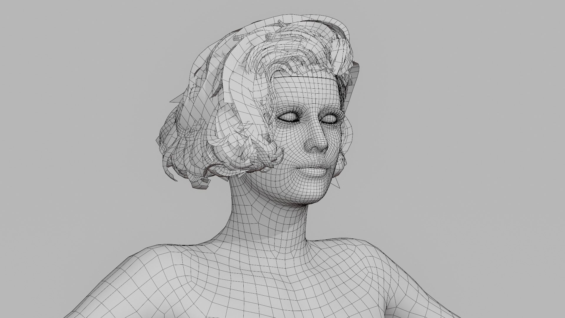 Realistic Female - Dianne 3D model_15