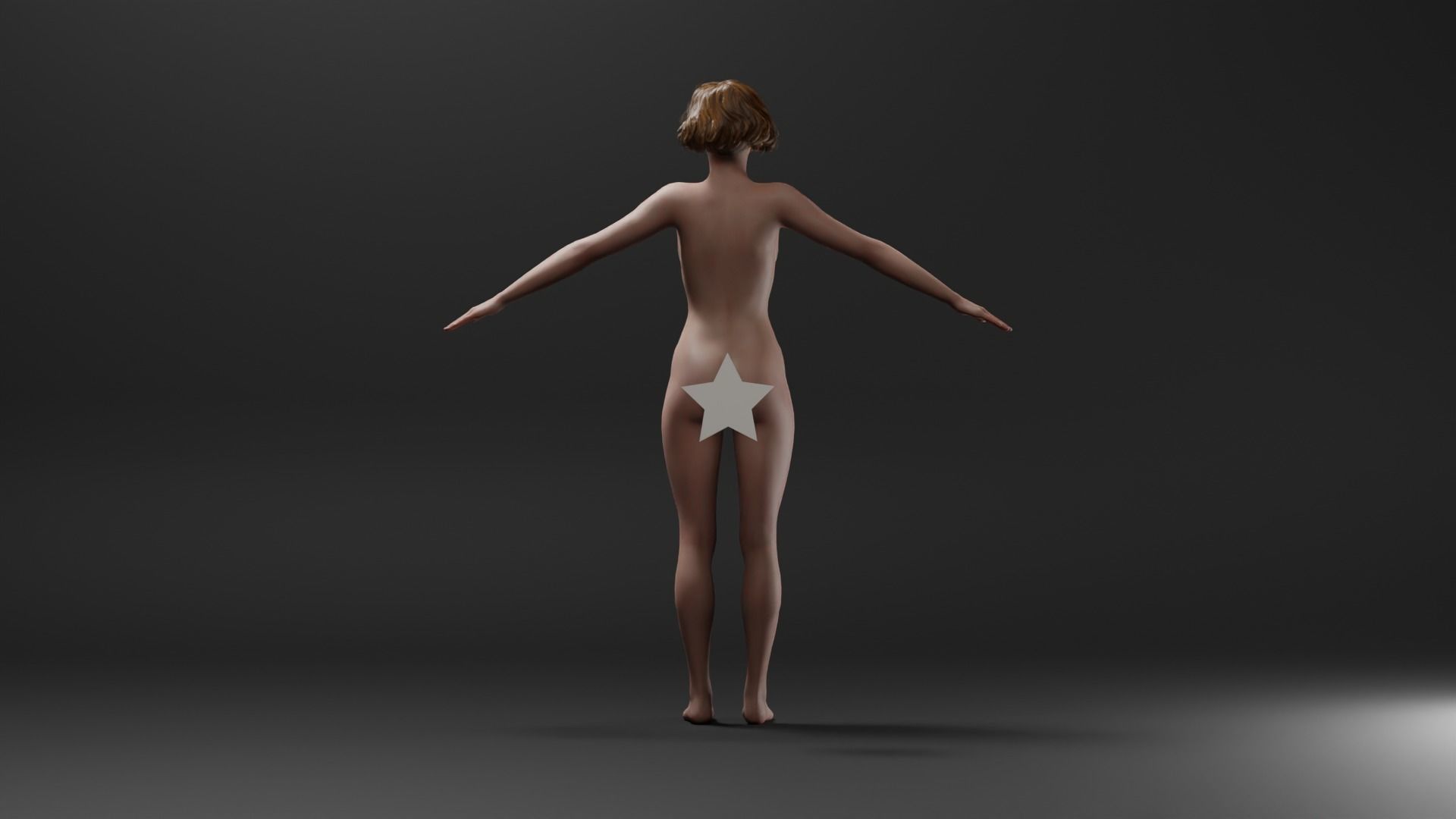 Realistic Female - Dianne 3D model_3