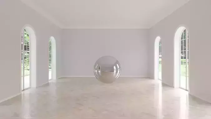 Empty room - corona settings