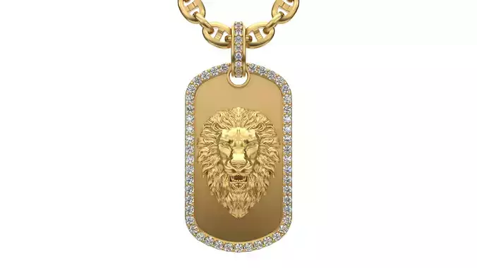 TAG pendant Version 1 Lion