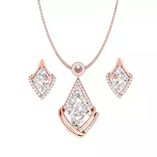 Light wt Pendant Earrings Set 3dm stl obj mtl gltf glb renders 