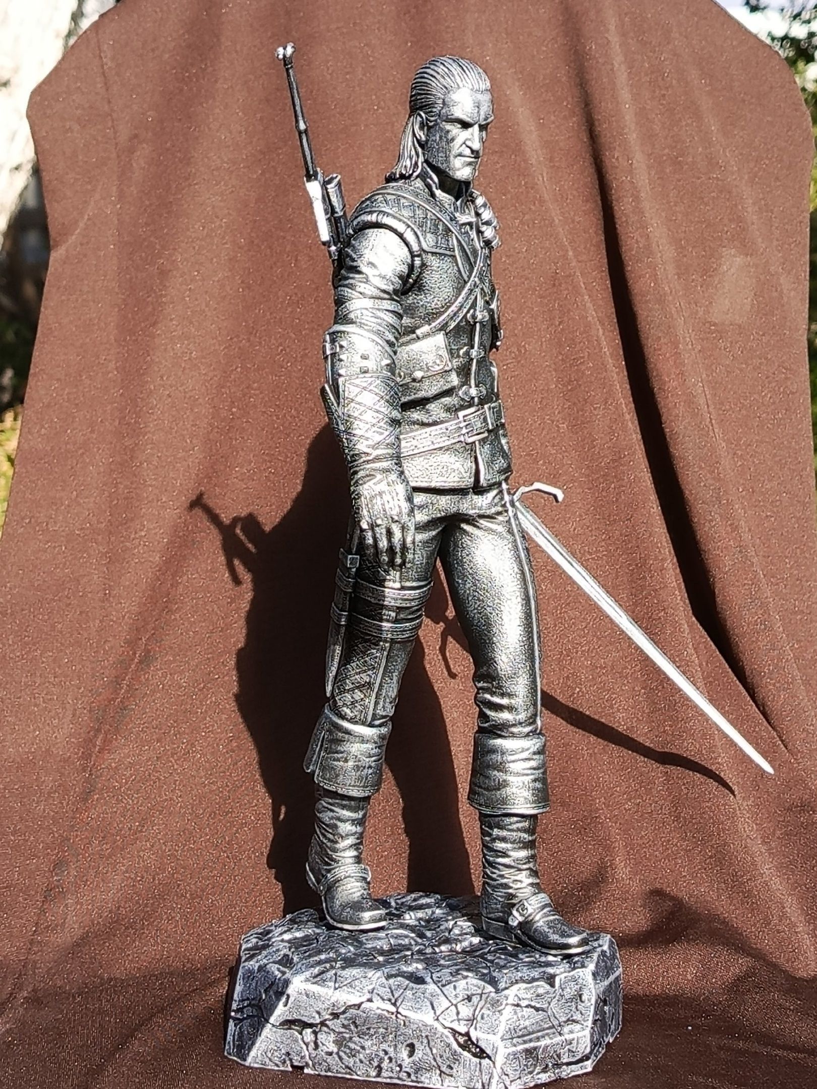 The Witcher Geralt 3 of Rivia for 3D printing STL 3D print model_49