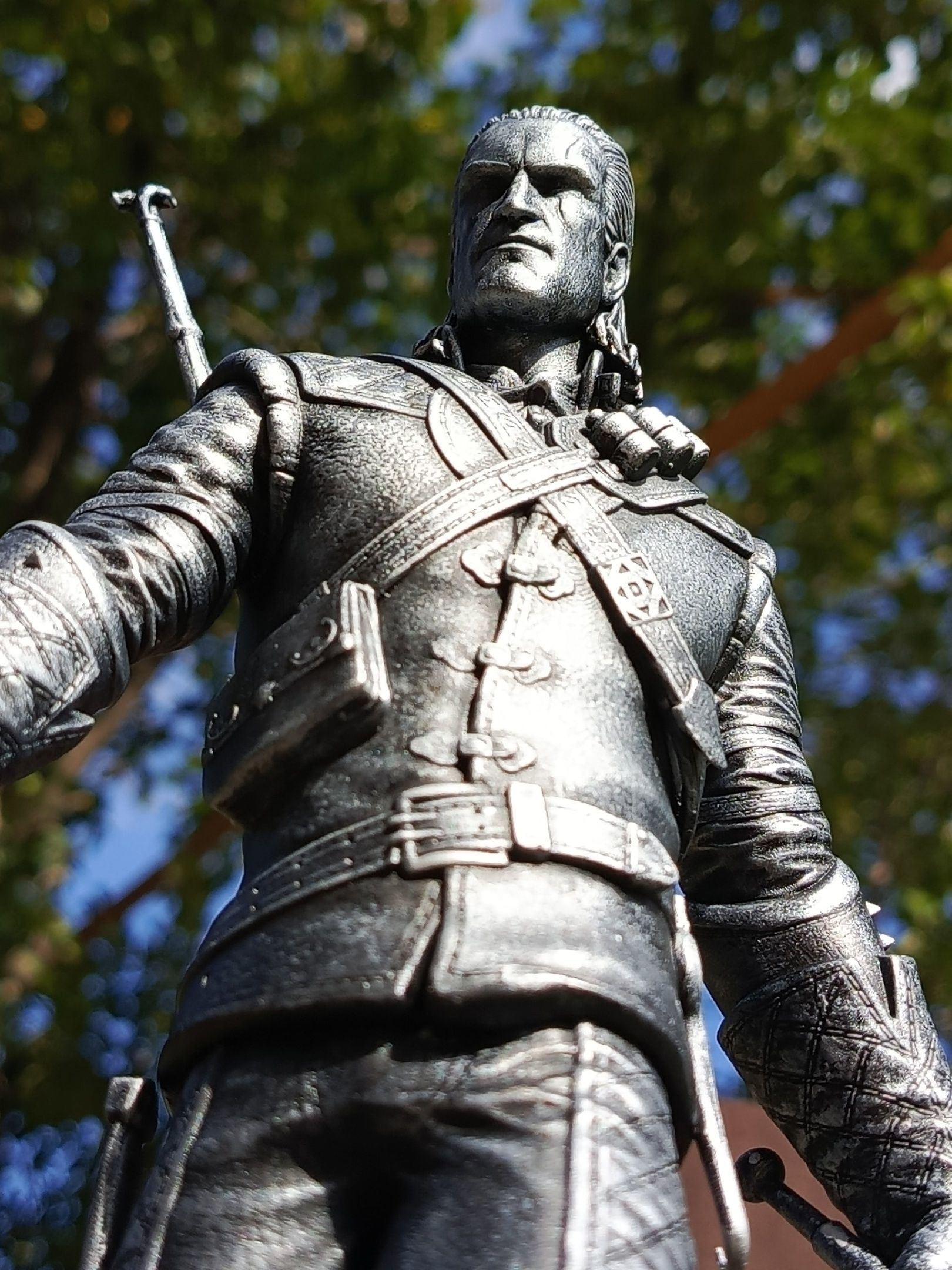 The Witcher Geralt 3 of Rivia for 3D printing STL 3D print model_36