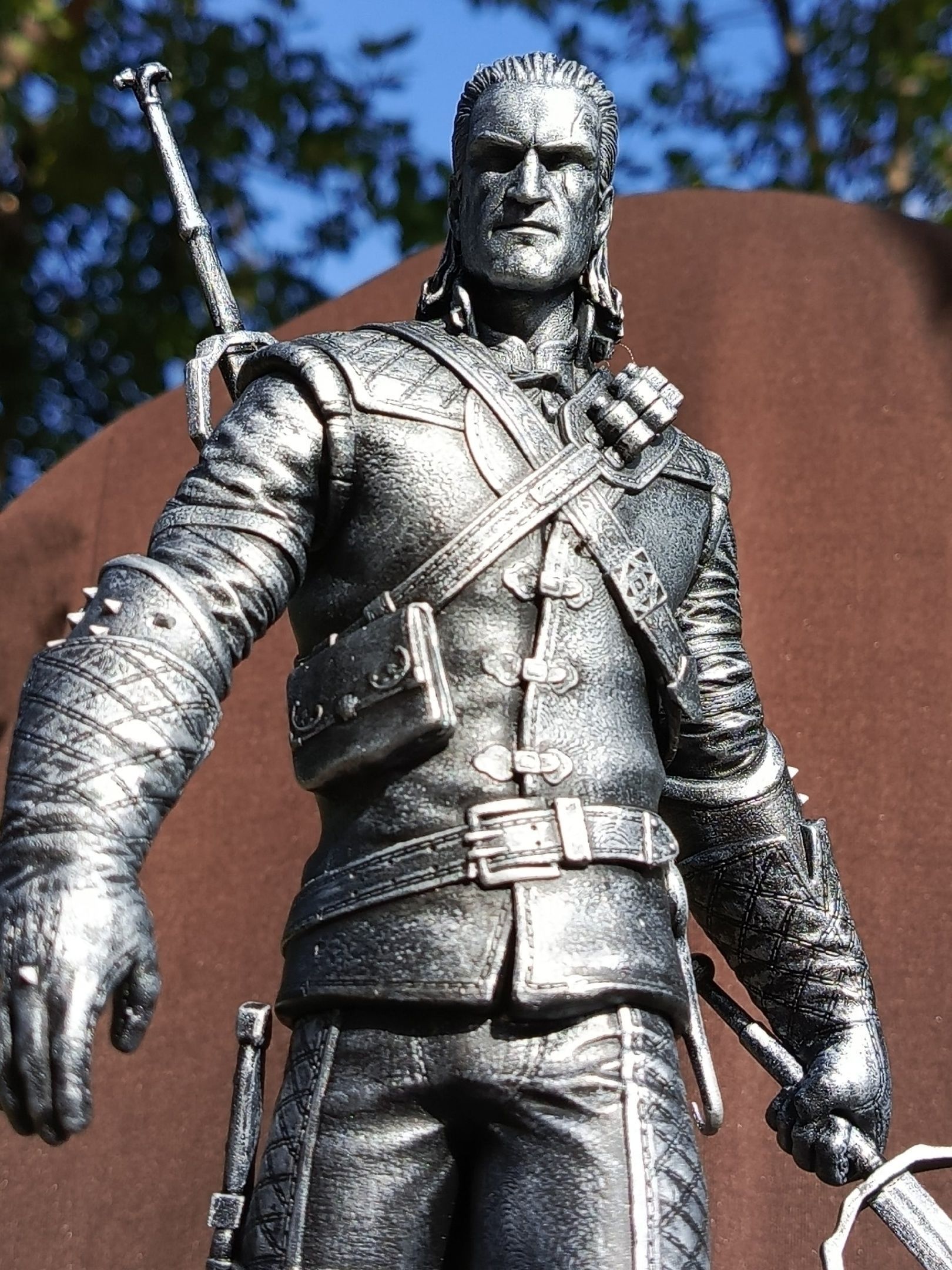 The Witcher Geralt 3 of Rivia for 3D printing STL 3D print model_40