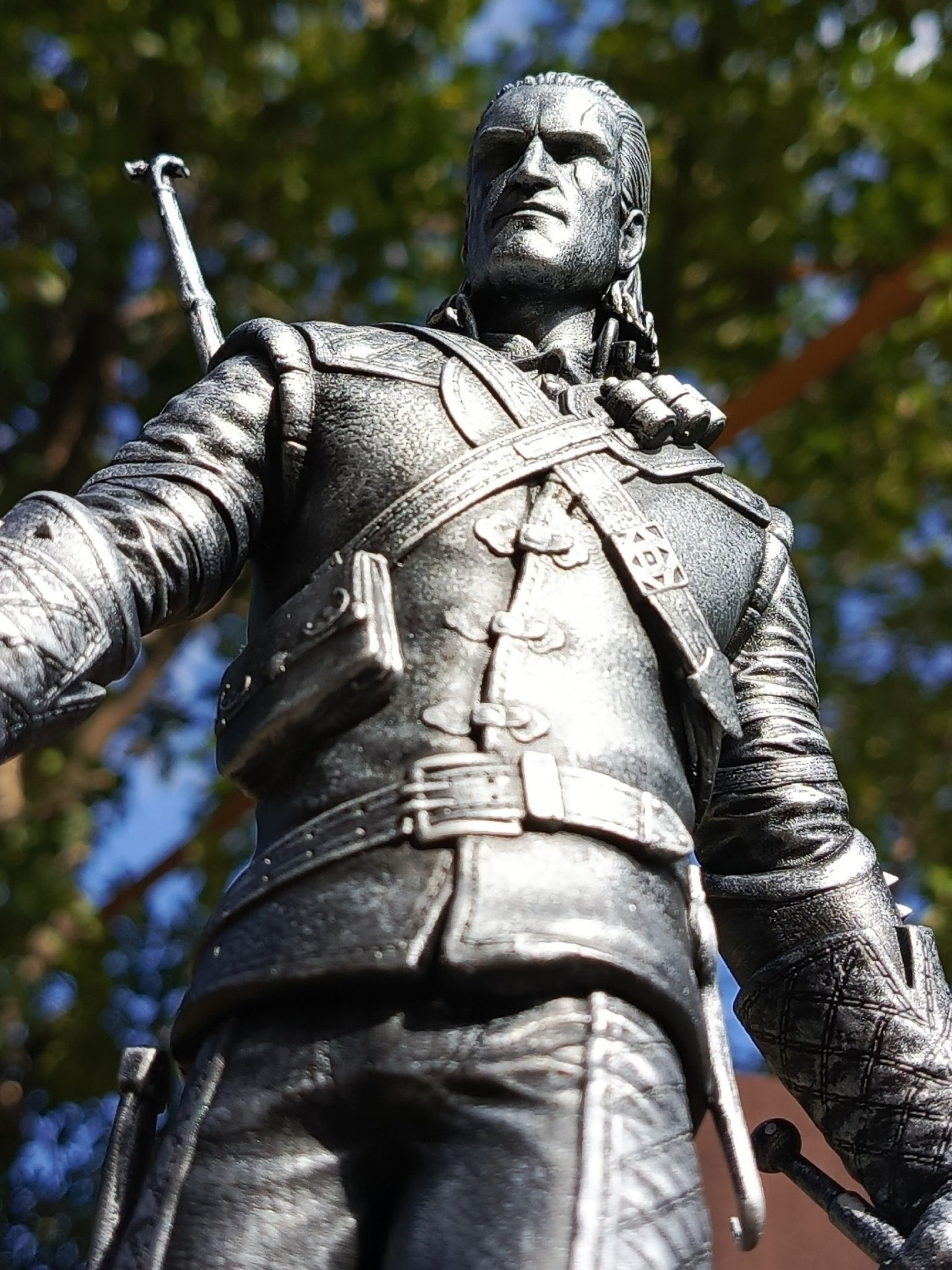 The Witcher Geralt 3 of Rivia for 3D printing STL 3D print model_43