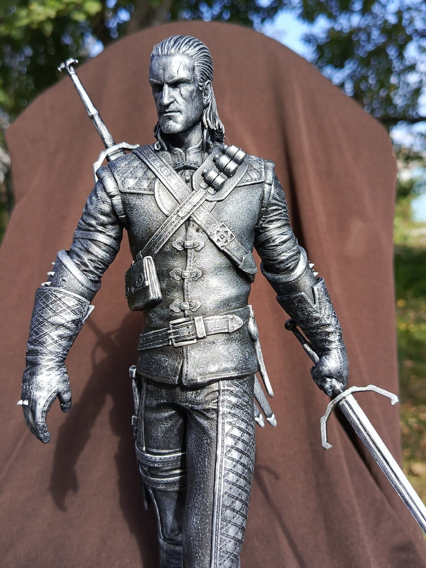 The Witcher Geralt 3 of Rivia for 3D printing STL 3D print model_37