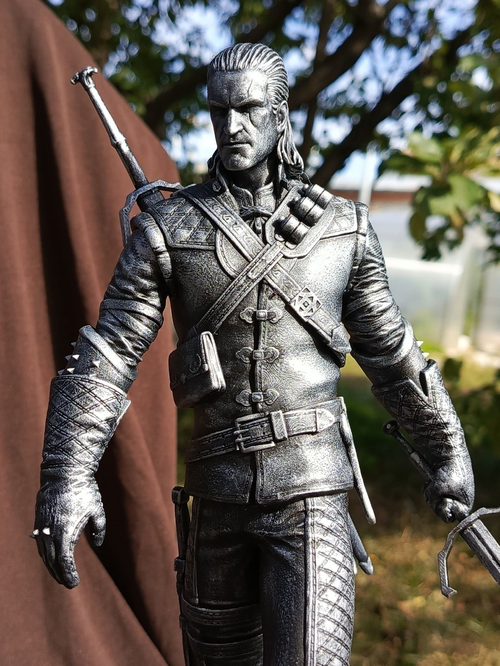 The Witcher Geralt 3 of Rivia for 3D printing STL 3D print model_35