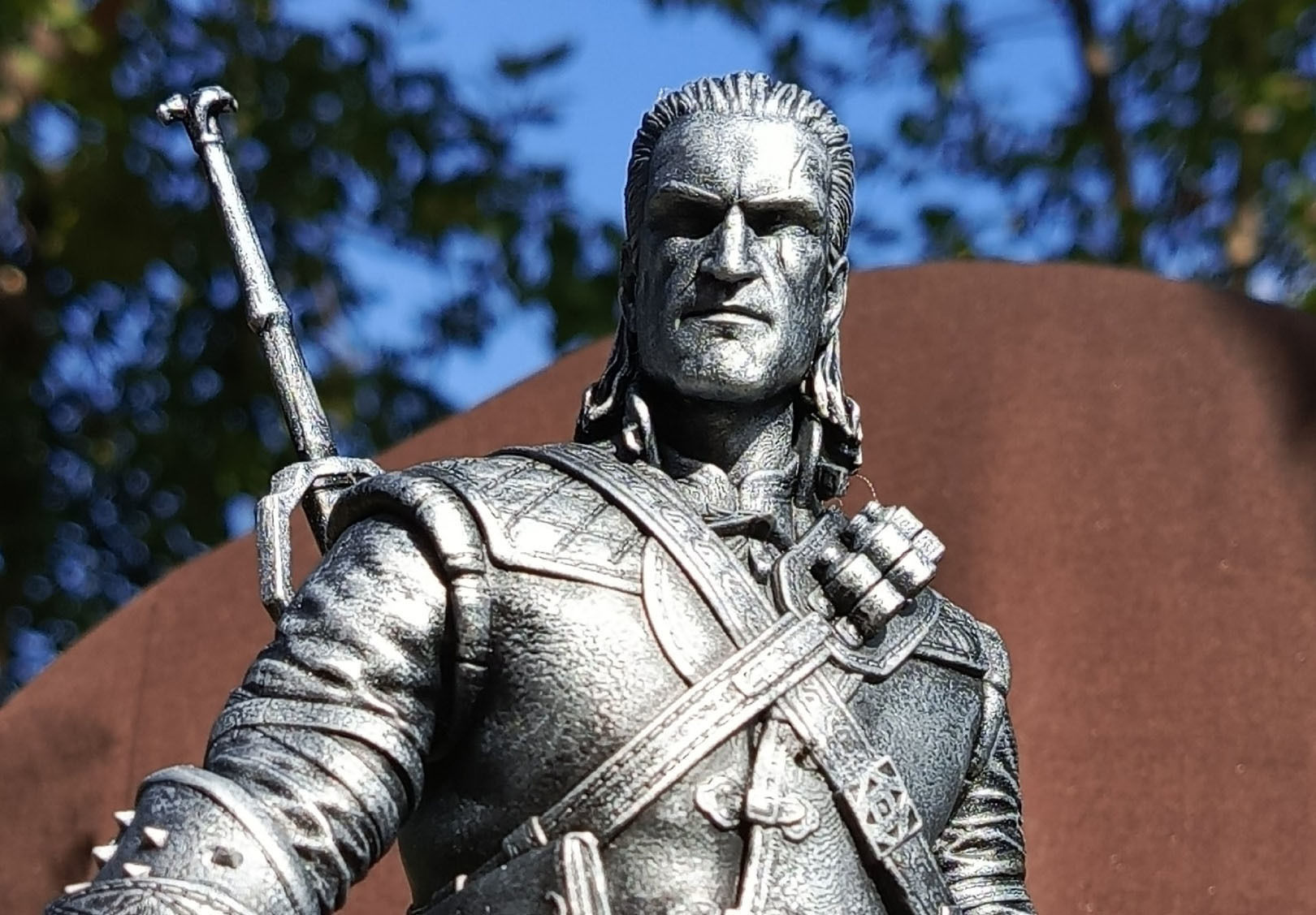 The Witcher Geralt 3 of Rivia for 3D printing STL 3D print model_2