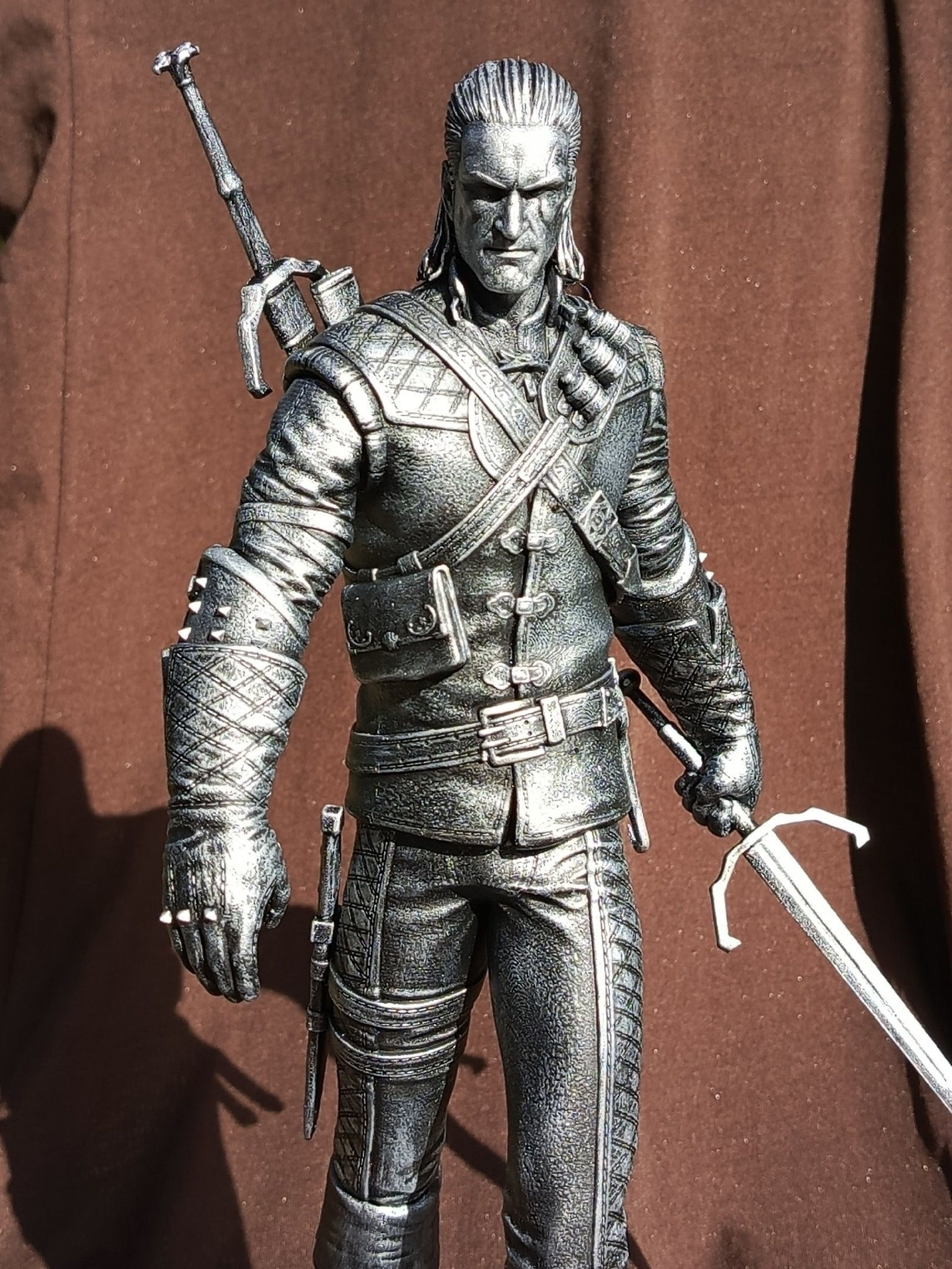The Witcher Geralt 3 of Rivia for 3D printing STL 3D print model_41