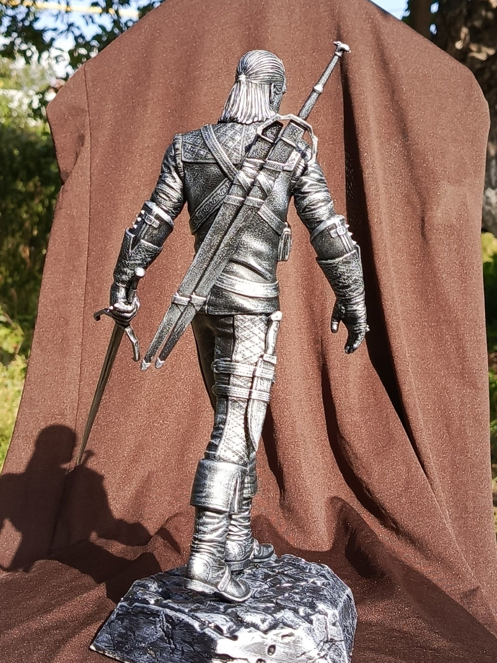 The Witcher Geralt 3 of Rivia for 3D printing STL 3D print model_39