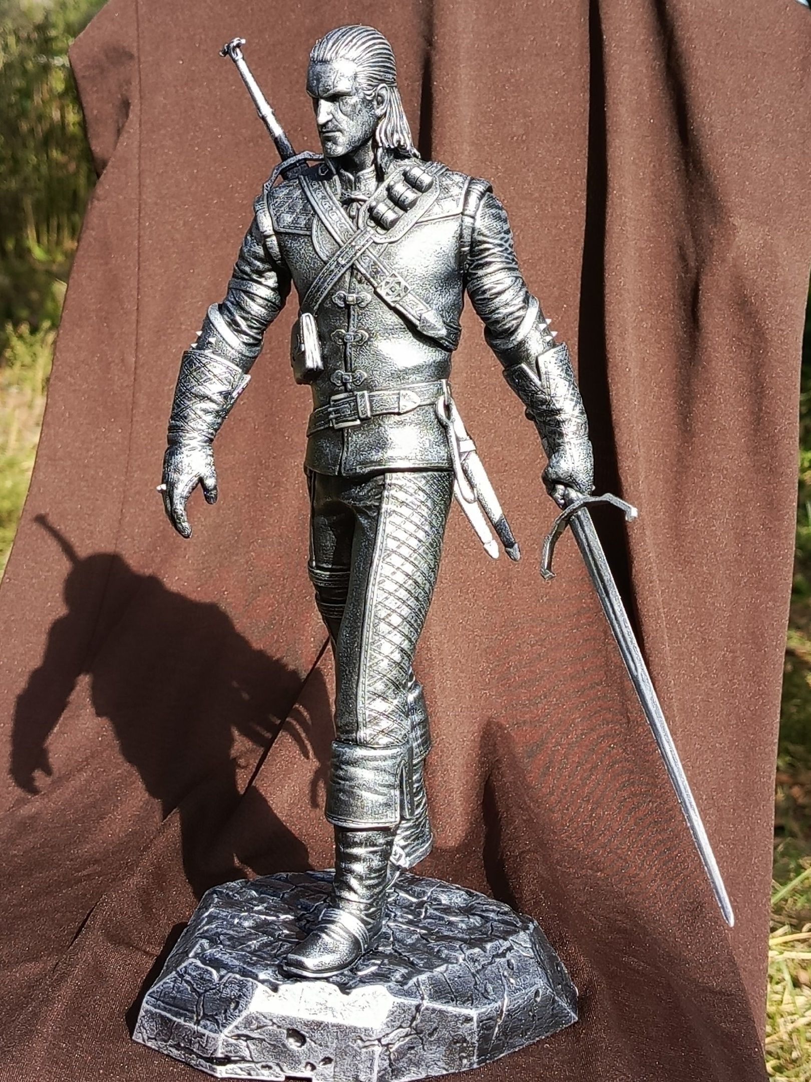 The Witcher Geralt 3 of Rivia for 3D printing STL 3D print model_50