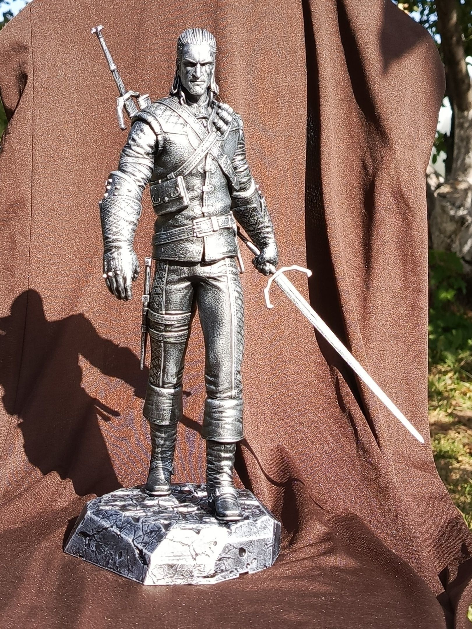 The Witcher Geralt 3 of Rivia for 3D printing STL 3D print model_45