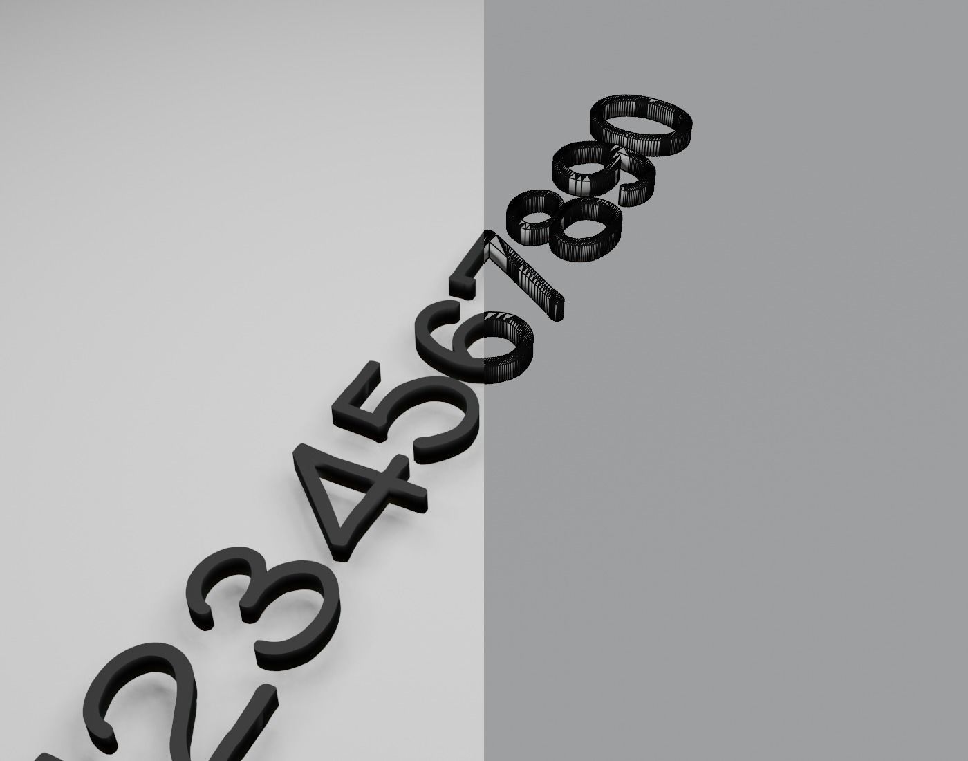 Ronysiswadi15 Text Font 3D Printing STL Collection 3D print model_12