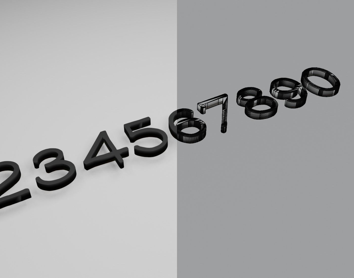 Ronysiswadi15 Text Font 3D Printing STL Collection 3D print model_8