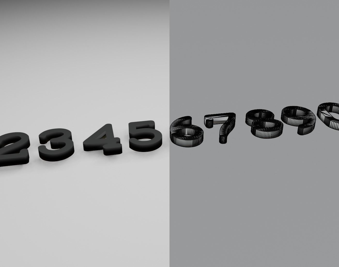 Ronysiswadi9Bold Text Font 3D Printing STL Collection 3D print model_7