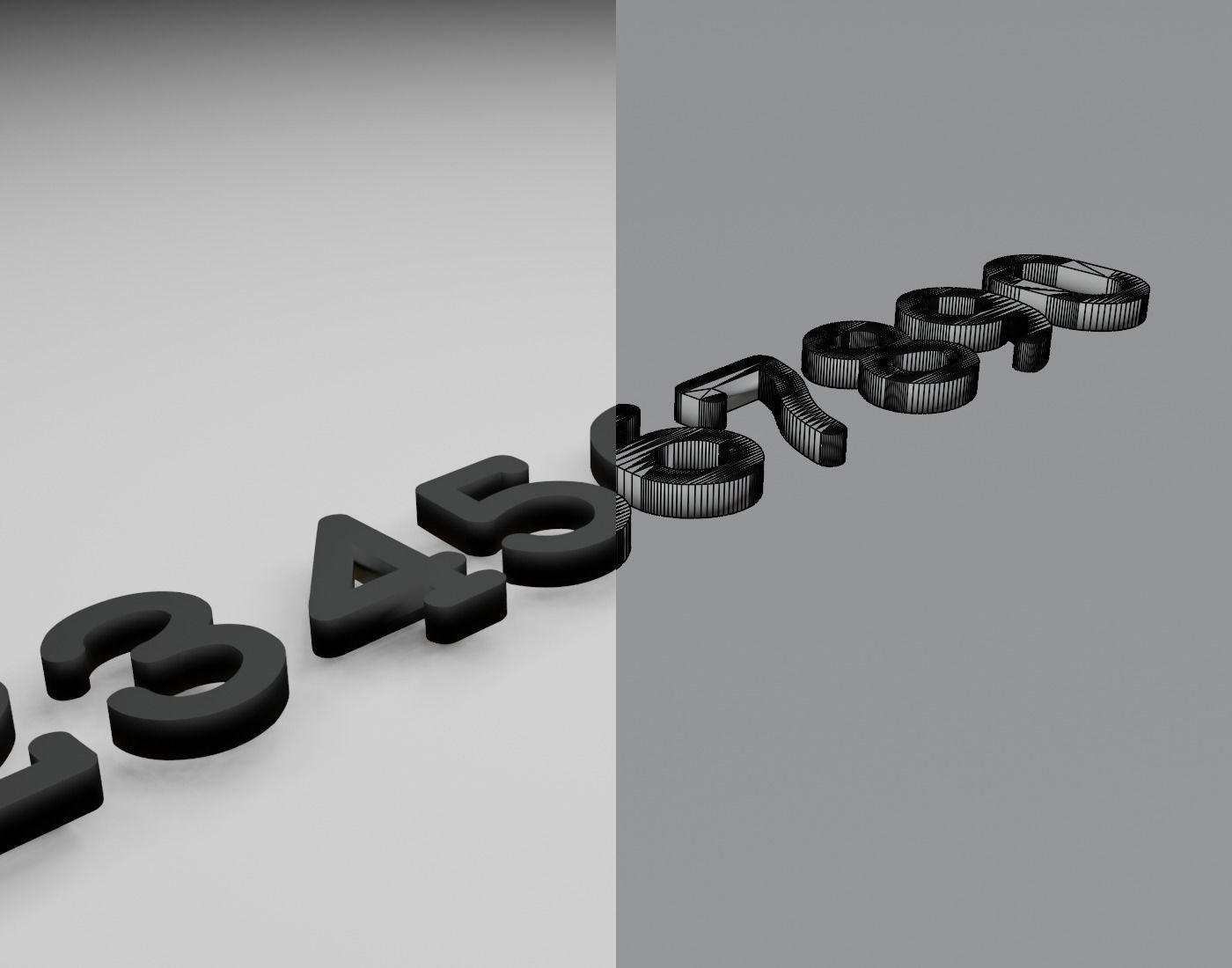 Ronysiswadi9Bold Text Font 3D Printing STL Collection 3D print model_9