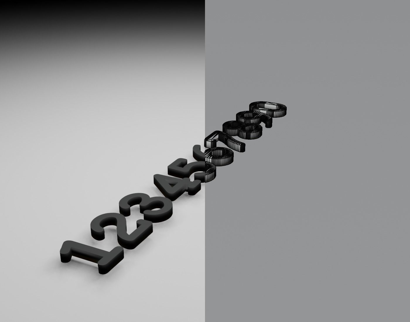 Ronysiswadi9Bold Text Font 3D Printing STL Collection 3D print model_15