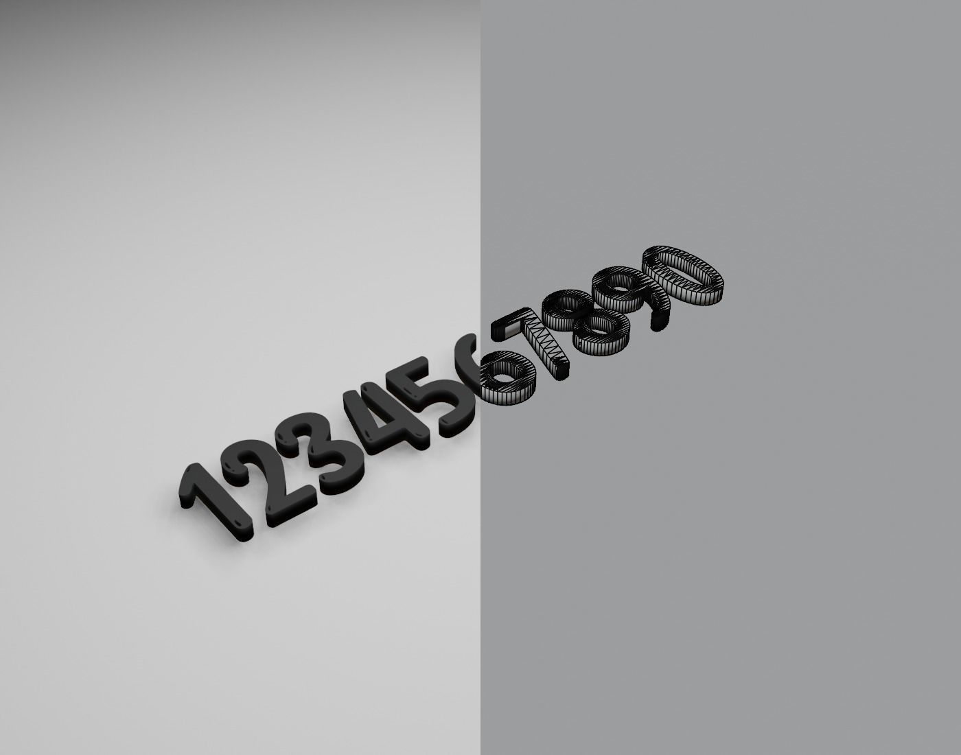 SunnyspellsRegular Text Font 3D Printing STL Collection 3D print model_13