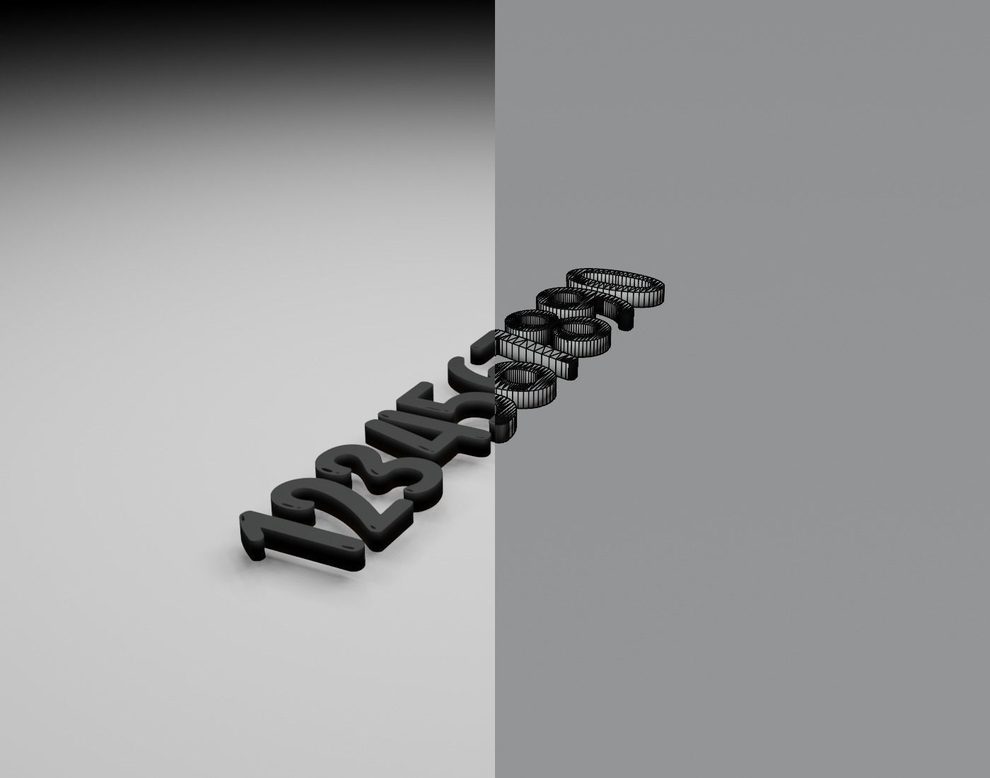 SunnyspellsRegular Text Font 3D Printing STL Collection 3D print model_15