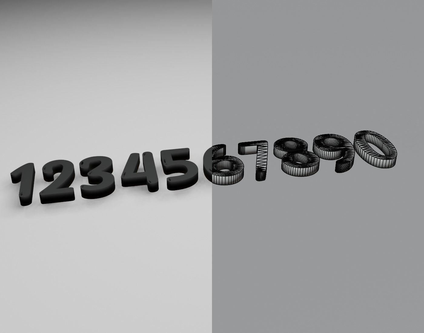 SunnyspellsRegular Text Font 3D Printing STL Collection 3D print model_7