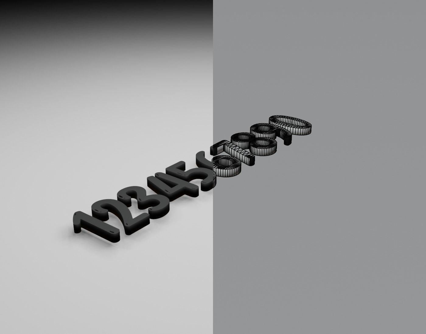 SunnyspellsRegular Text Font 3D Printing STL Collection 3D print model_14