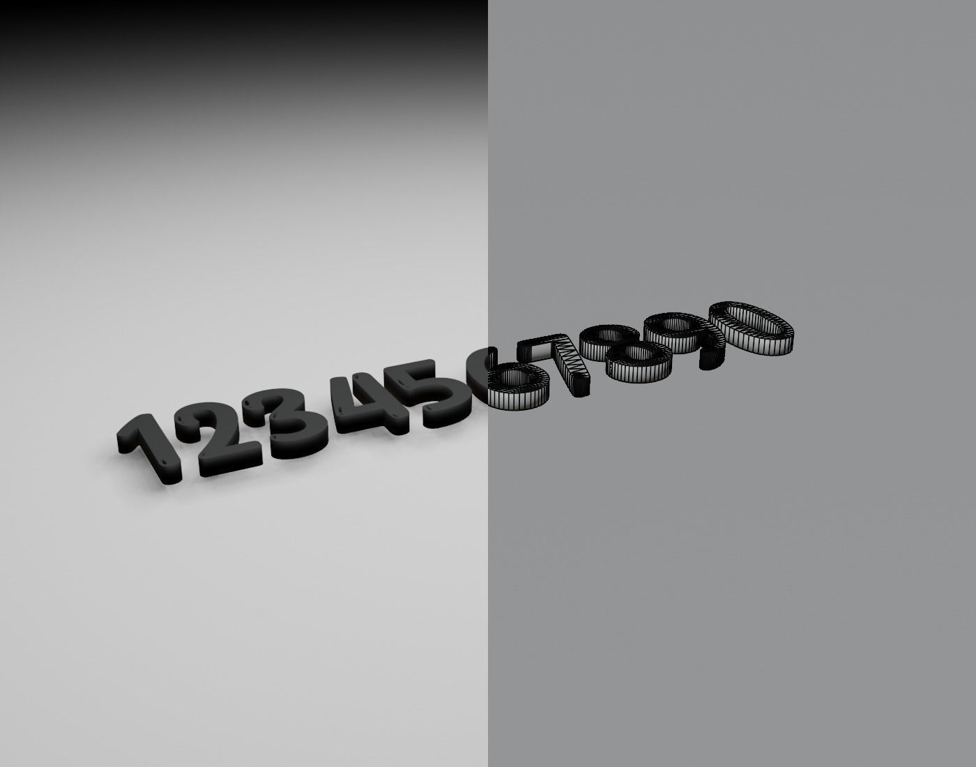 SunnyspellsRegular Text Font 3D Printing STL Collection 3D print model_10