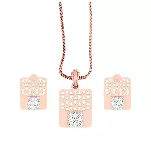 Badge Wire Mesh Light wt Pendant Earrings Set 3dm stl renders  3D print model