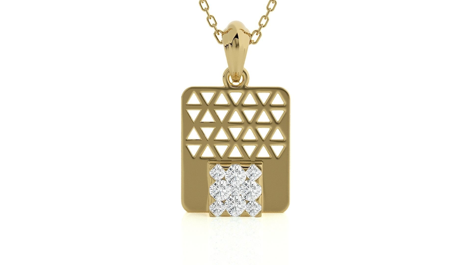 Badge Wire Mesh Light wt Pendant Earrings Set 3dm stl renders 3D print model_17