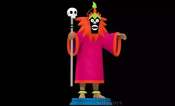 Witch Doctor - Scooby Doo 3D print model