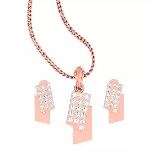 Blade Light wt Pendant Earrings Set 3dm stl renders details 3D print model