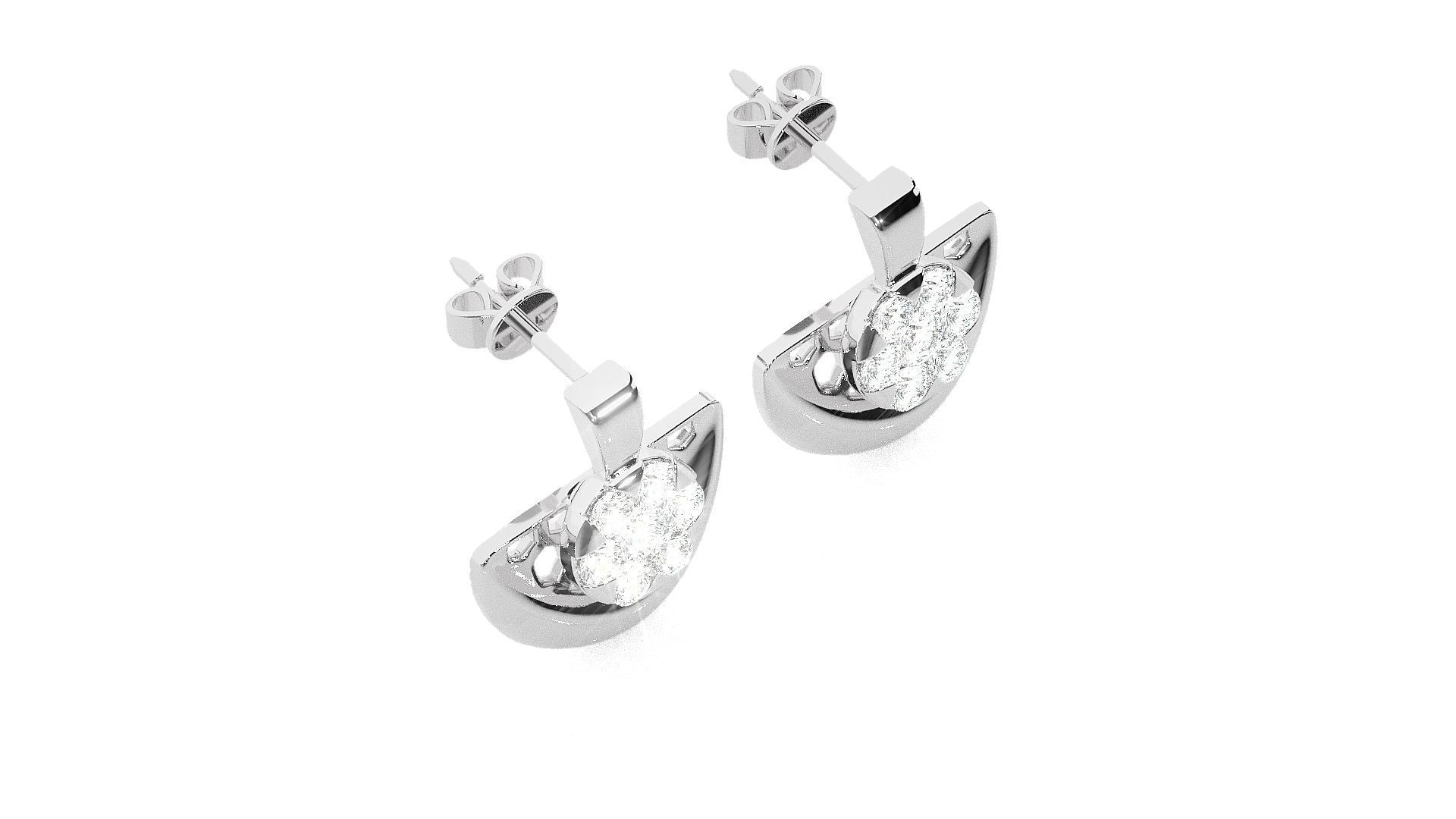 Light wt Pendant Earrings Set 3dm stl renders details 3D print model_30