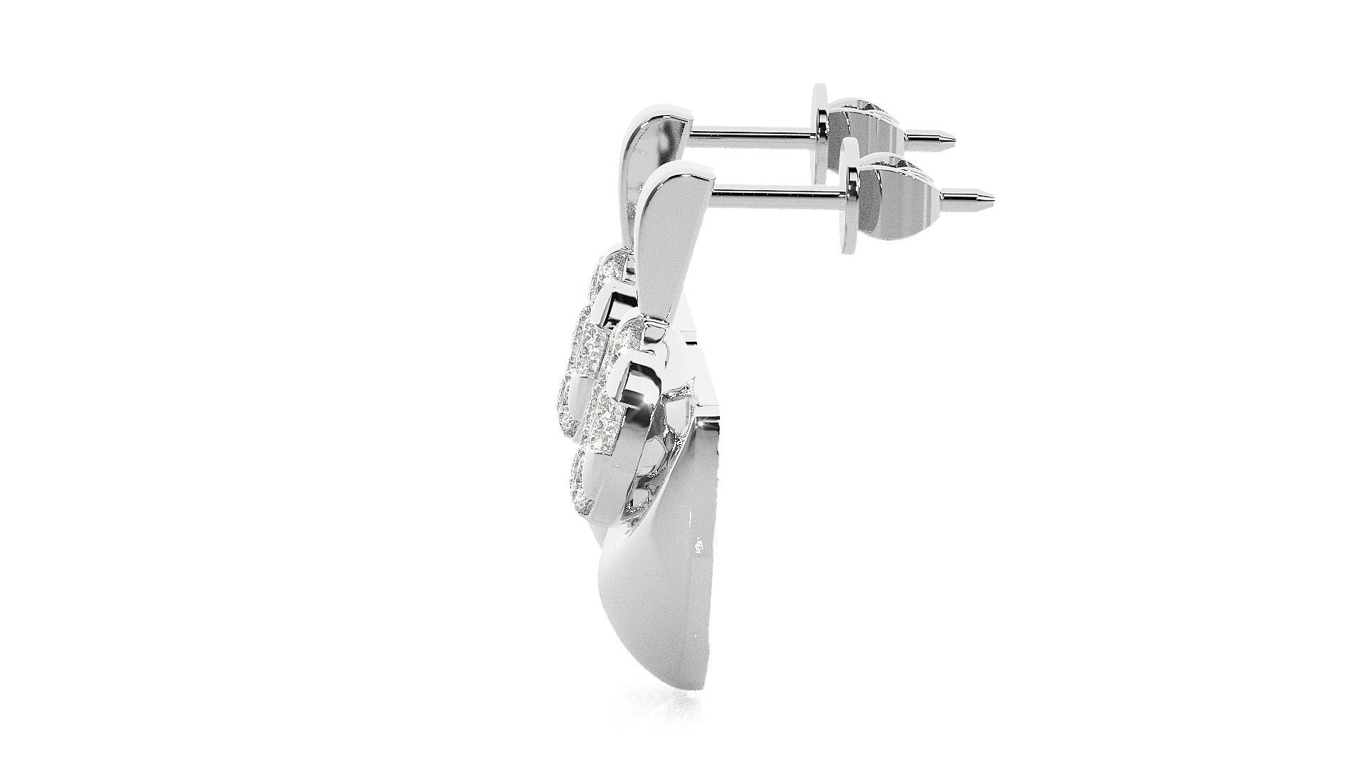 Light wt Pendant Earrings Set 3dm stl renders details 3D print model_36