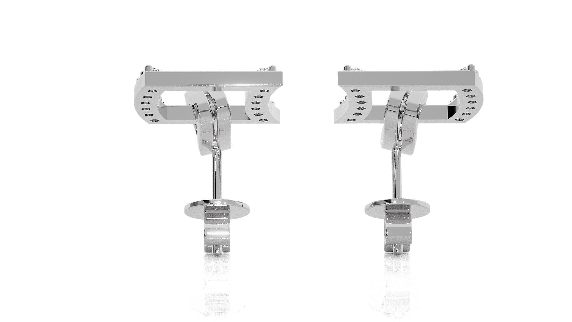 Light wt Pendant Earrings Set 3dm stl obj mtl gltf glb renders 3D print model_14