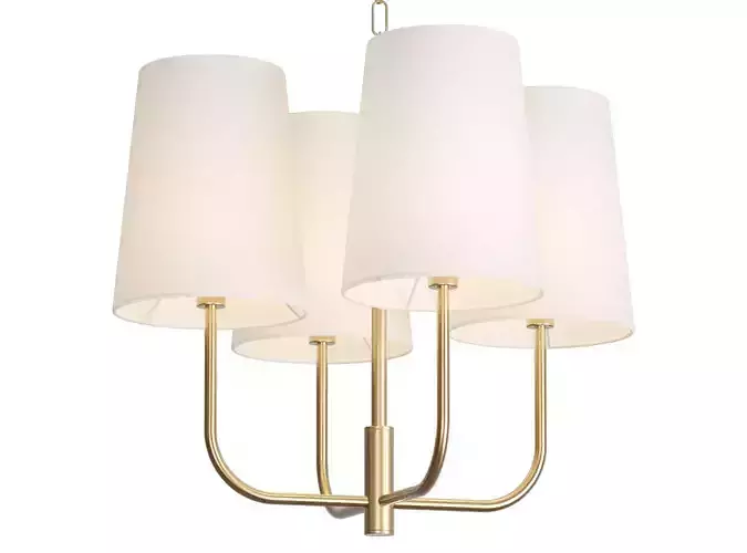 Golden chandelier Louvre Home Kristen