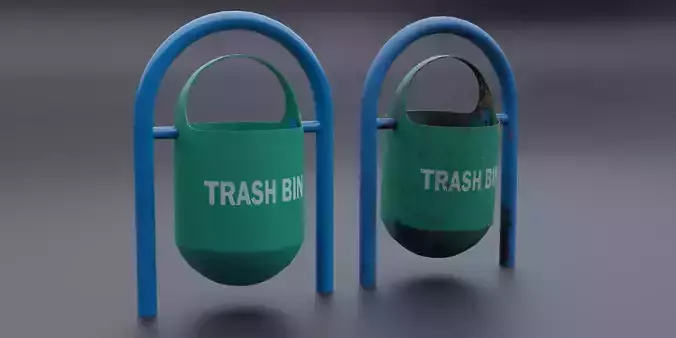 Trash bins