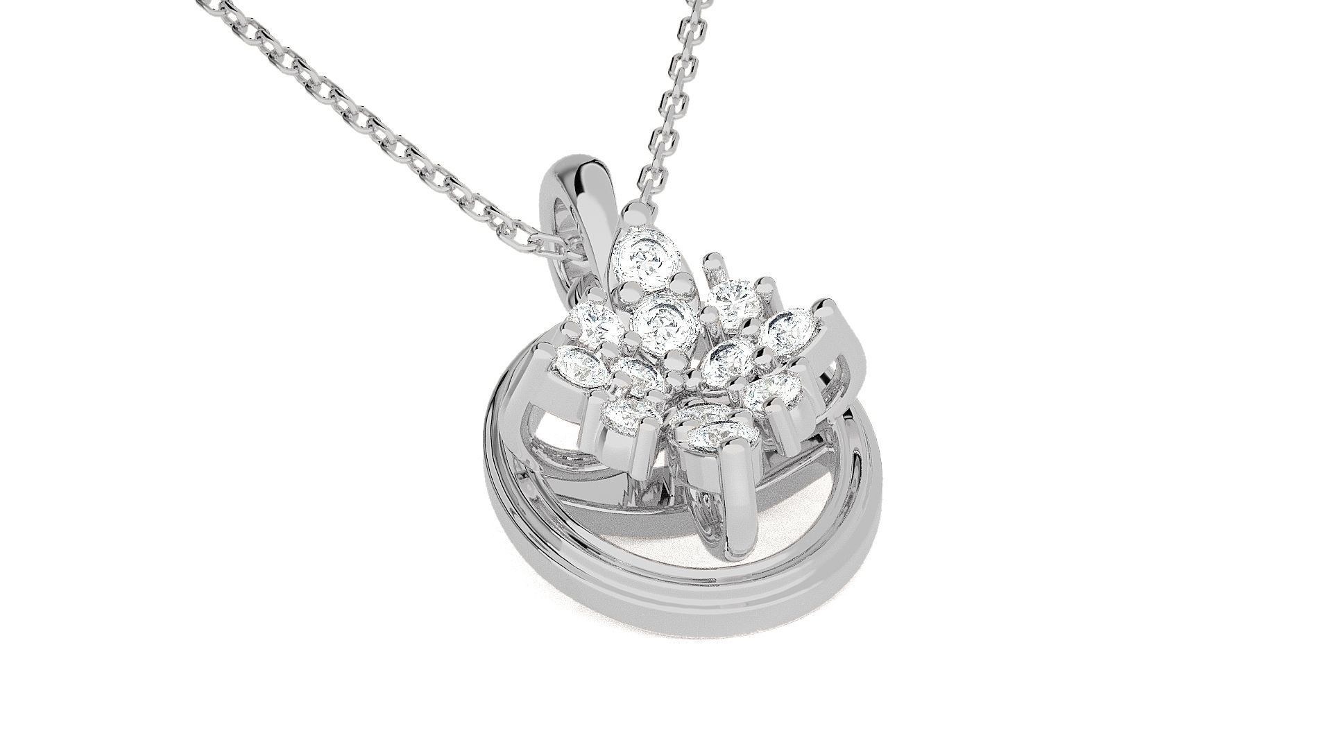 Light wt Pendant Earrings Set 3dm stl obj mtl gltf glb renders  3D print model_15