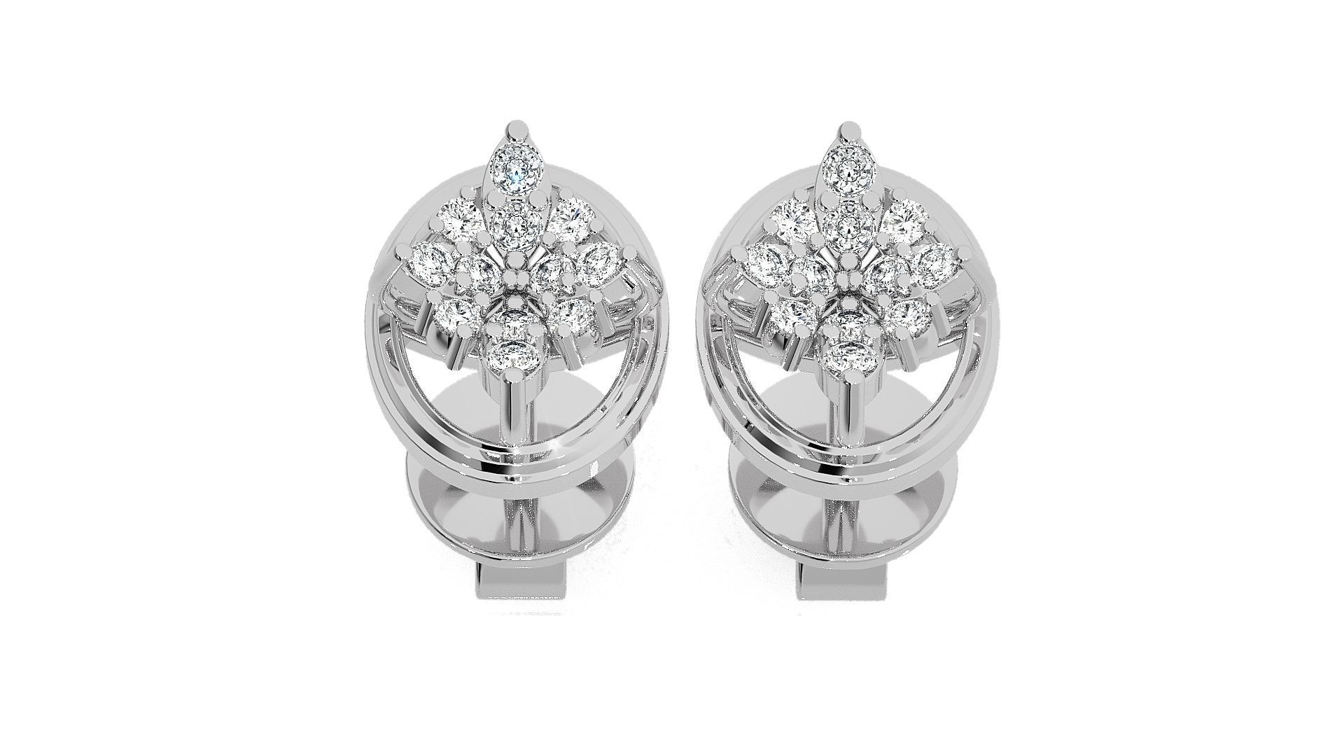 Light wt Pendant Earrings Set 3dm stl obj mtl gltf glb renders  3D print model_11