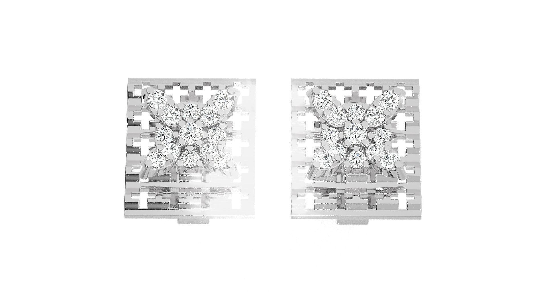 Light wt Pendant Earrings Set 3dm stl obj mtl gltf glb renders 3D print model_13