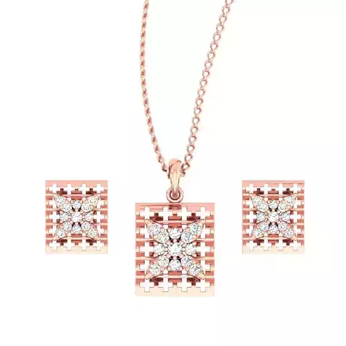 Light wt Pendant Earrings Set 3dm stl obj mtl gltf glb renders 