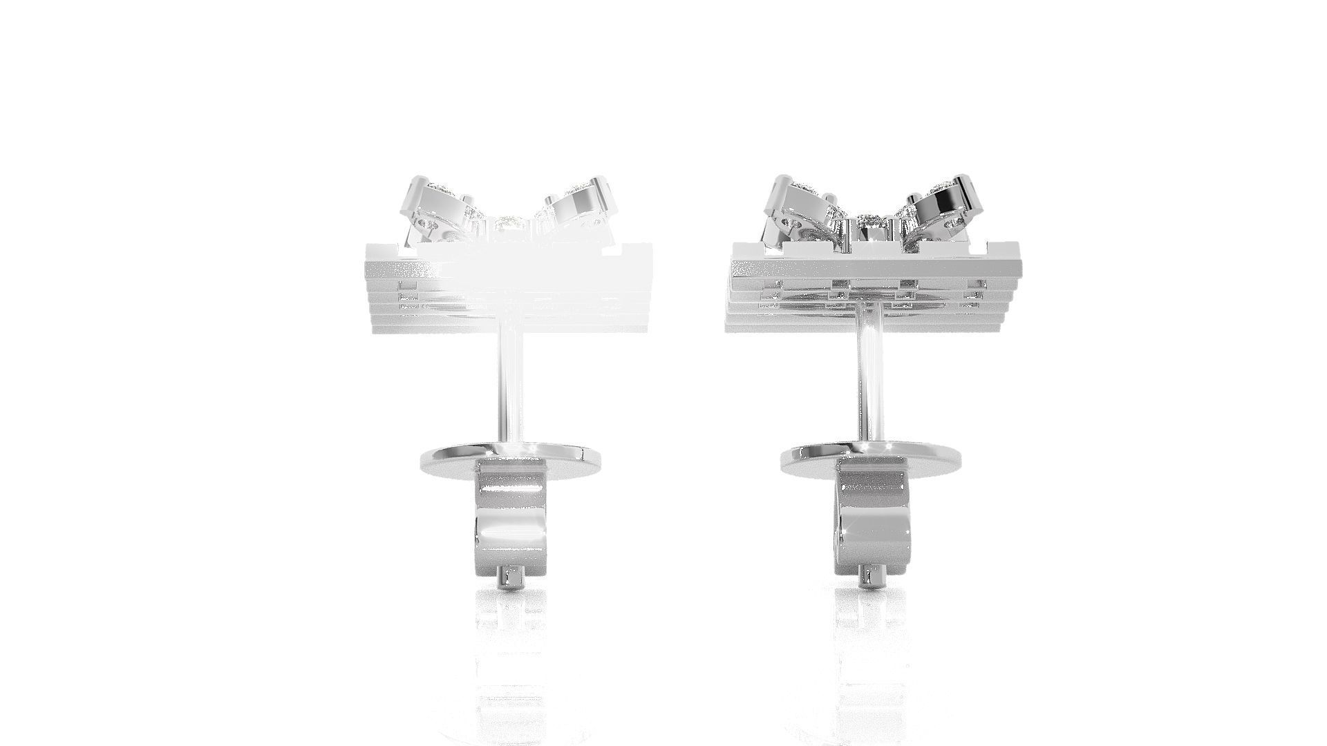 Light wt Pendant Earrings Set 3dm stl obj mtl gltf glb renders 3D print model_16