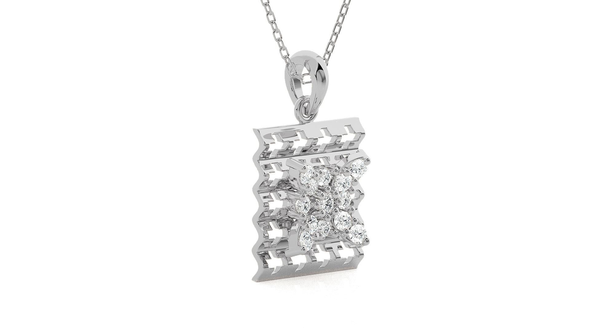 Light wt Pendant Earrings Set 3dm stl obj mtl gltf glb renders 3D print model_14