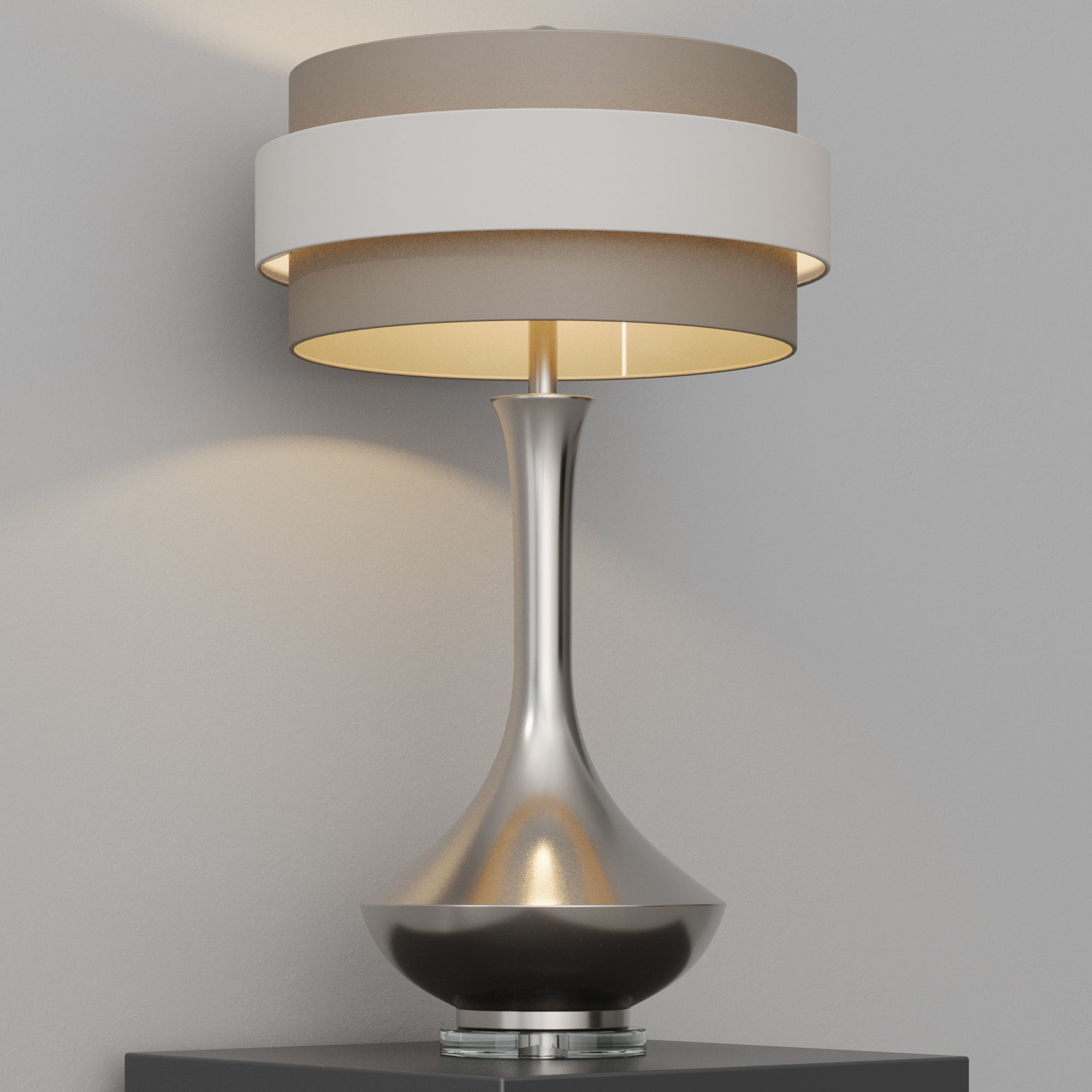 Table lamp Louvre Home Richard 3D model_5