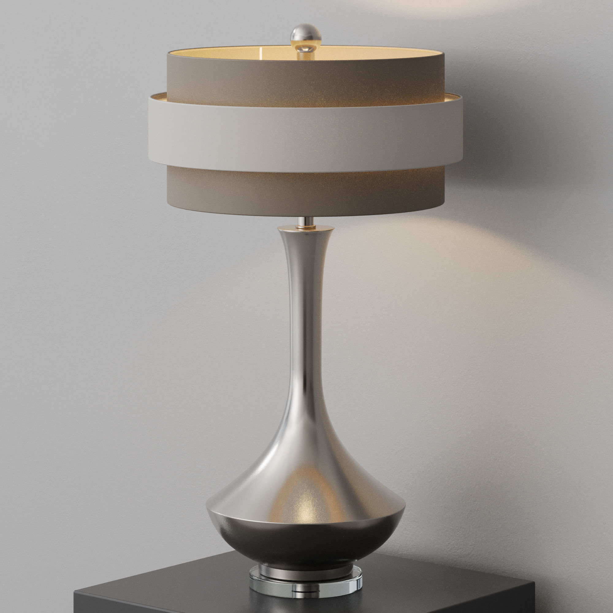 Table lamp Louvre Home Richard 3D model_4