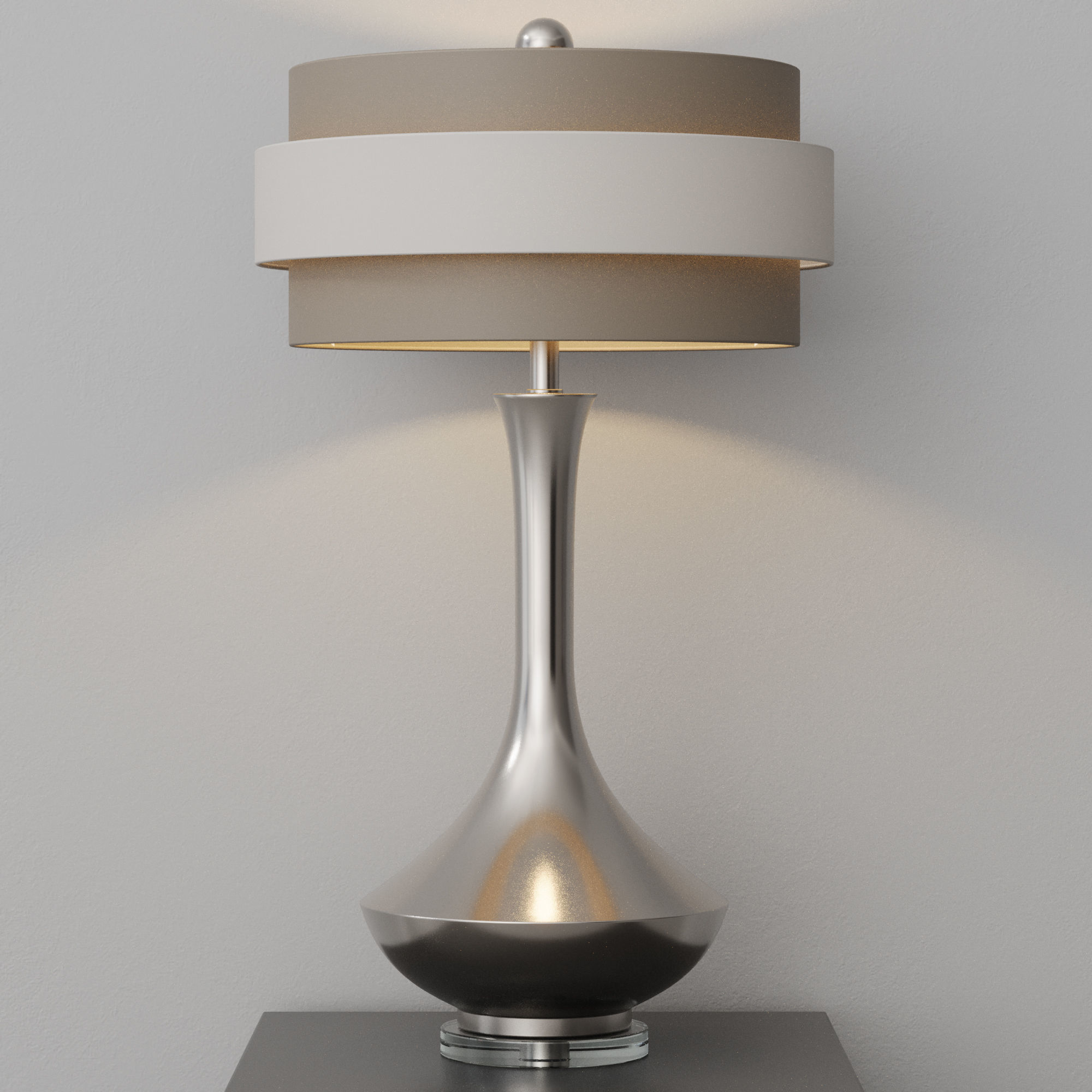 Table lamp Louvre Home Richard 3D model_3