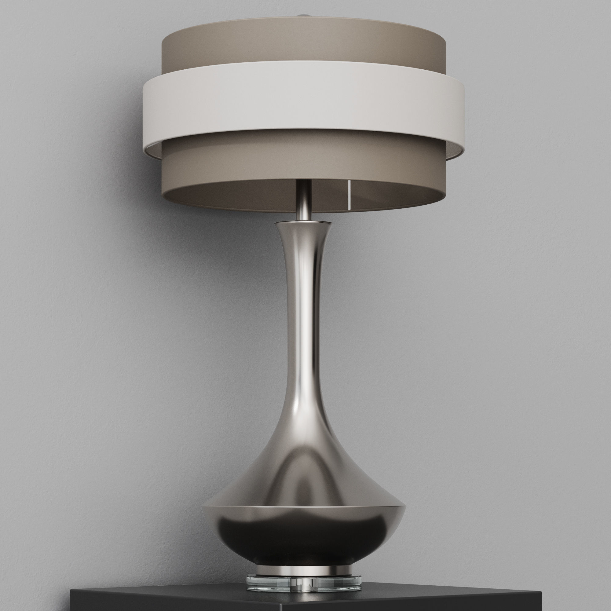 Table lamp Louvre Home Richard 3D model_9